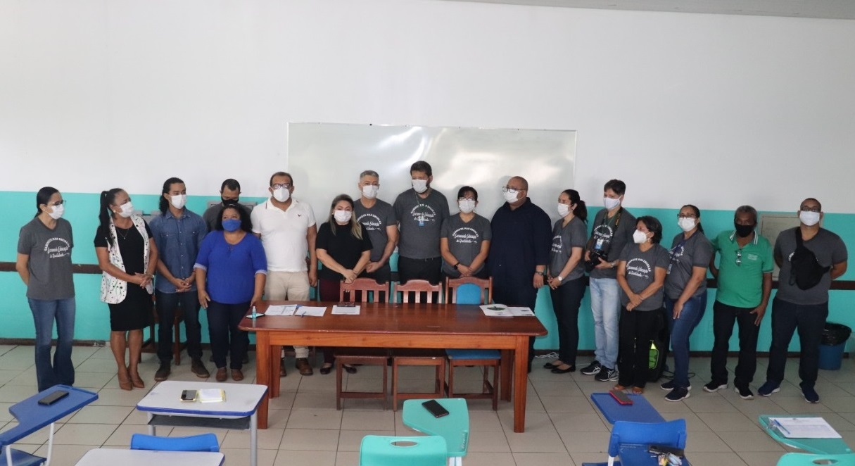 EEPGAC recebe retorno de inspeção anteriormente realizada pela ação Gabinete nas Escolas do MP AP