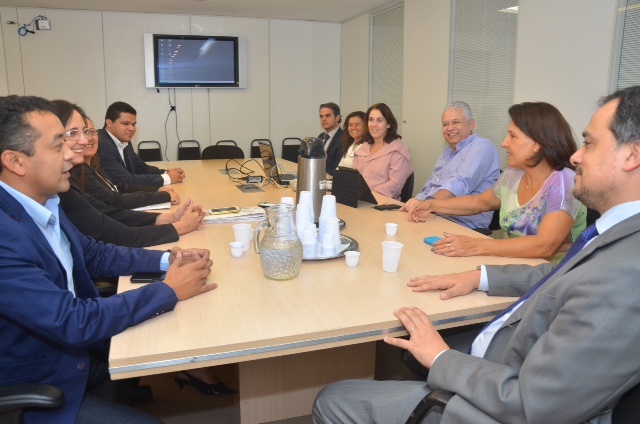 Comitiva de servidores do MP-AP visitando o Ministério Público de Minas Gerais para conhecer a gestão do Fundo Especial