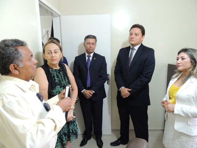 Wilson Gilberto Guimarães, presidente do Conselho de Educação do Município, agradece o novo espaço de trabalho em defesa da educação básica