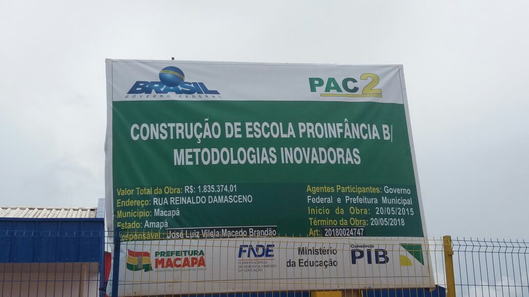 informações da construção